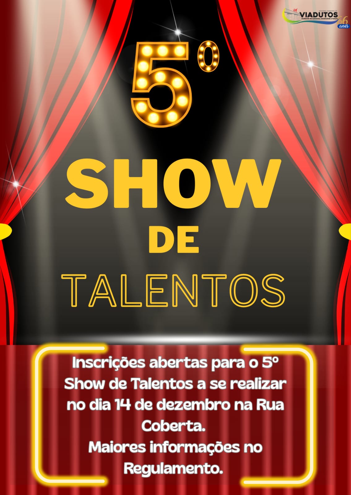 Imagem da Noticia: 5º Show de Talentos